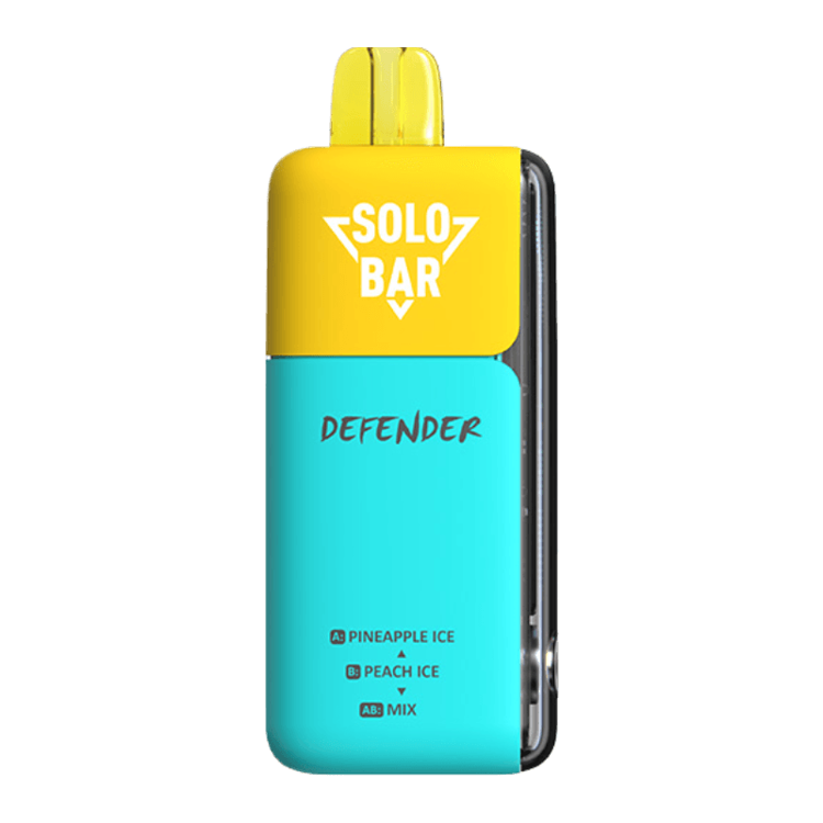 solobar defender 40k disposable vape in full view