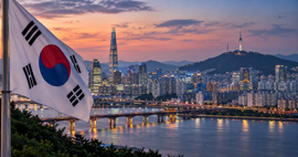 Seoul skyline representing competition among tobacco companies in South Korea’s alternative nicotine market