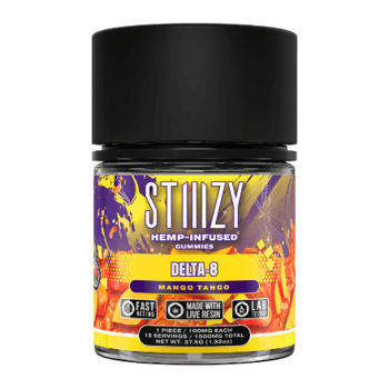 stiiizy delta 8 gummies in full view