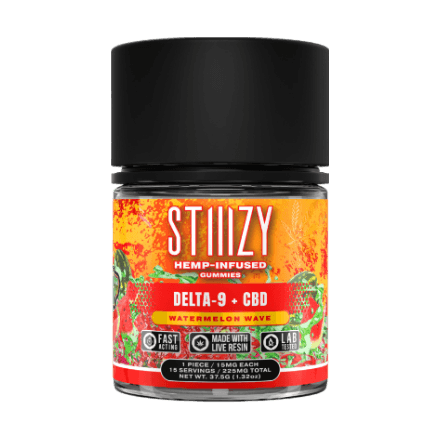 stiiizy delta 9 cbd gummies in full view