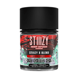 stiiizy x blend gummies in full view