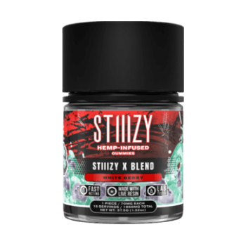 stiiizy x blend gummies in full view