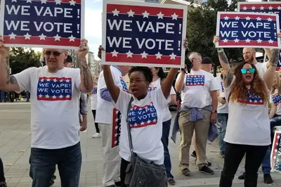 Image for Les vapoteurs se rassembleront samedi à Washington D.C.