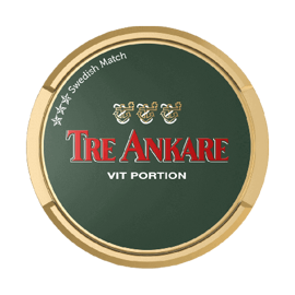 tre ankare nicotine pouches in full view