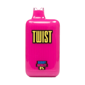 twist 6000 zero nic disposable vape in full view