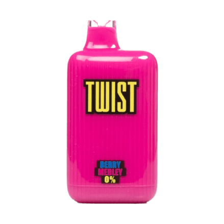 twist 6000 zero nic disposable vape in full view