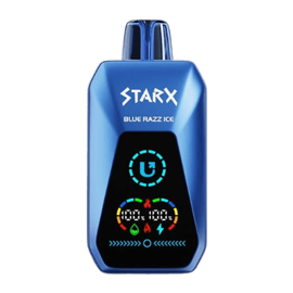 upends starx s20000 disposable vape in full view
