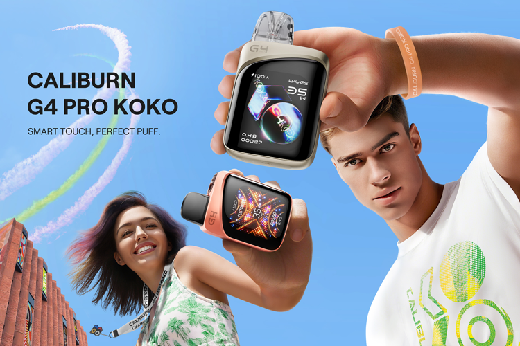 Image for UWELL CALIBURN G4 PRO KOKO: Der erste KOKO mit Smart Touchscreen und gamifizierter Dampferfahrung.
