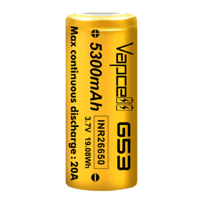 Vapcell G53 26650 Battery