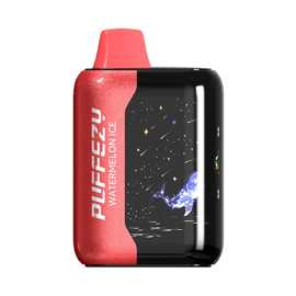 vapgo puffezy planet x 25000 disposable vape in full view