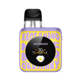 vaporesso xros 4 nano in word-pop yellow finish