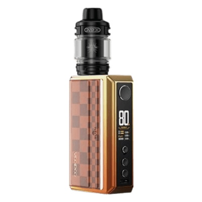 full view of voopoo drag 5 brown color