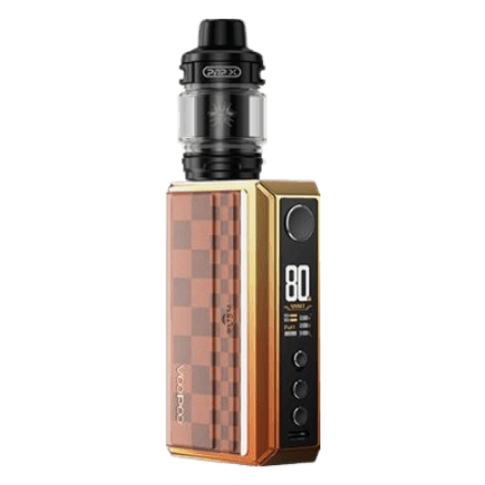 full view of voopoo drag 5 brown color