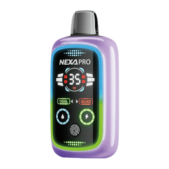 voopoo nexa pro 30k disposable vape in full view