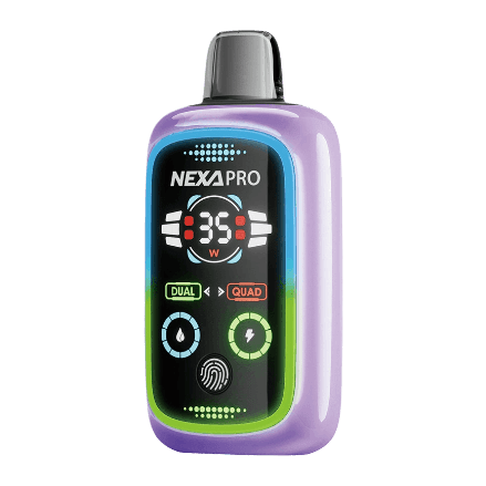 voopoo nexa pro 30k disposable vape in full view