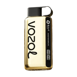 vozol star 9000 gold limited edition vape in full view