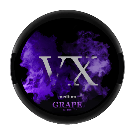 vx nicotine pouches grape flavor