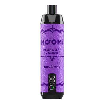 full view of woomi dtl regal 15k disposable vape