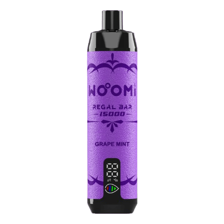 full view of woomi dtl regal 15k disposable vape