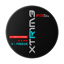 xtrime nicotine pouches in full view