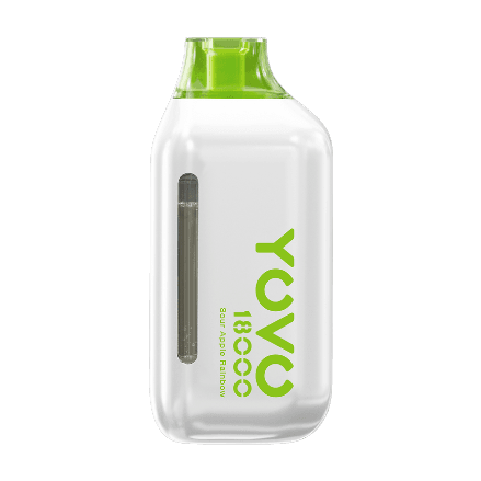 yovo ultra 18000 disposable vape in full view