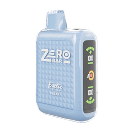 full view of zero bar exotic edition disposable