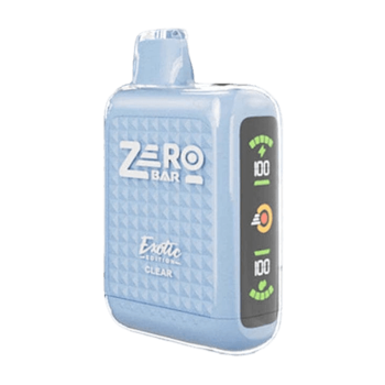 full view of zero bar exotic edition disposable