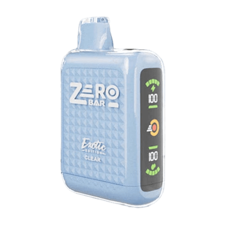 full view of zero bar exotic edition disposable