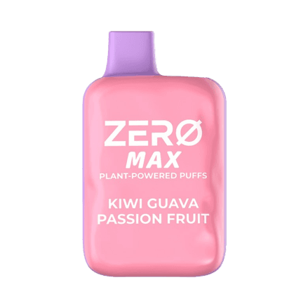 zero max 5000 zero nicotine disposable in full view