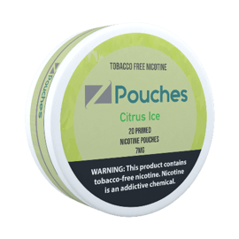 zlab zpouches nicotine pouches citrus ice flavor in full view