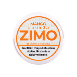 full packaging of zimo nicotine pouch