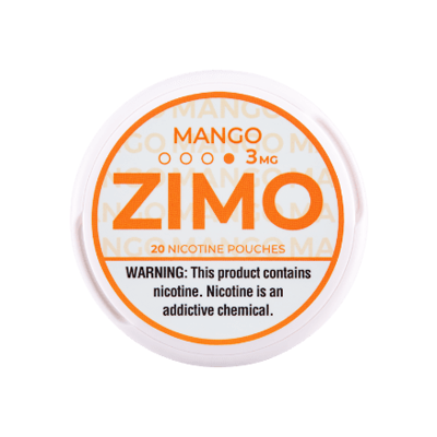 full packaging of zimo nicotine pouch