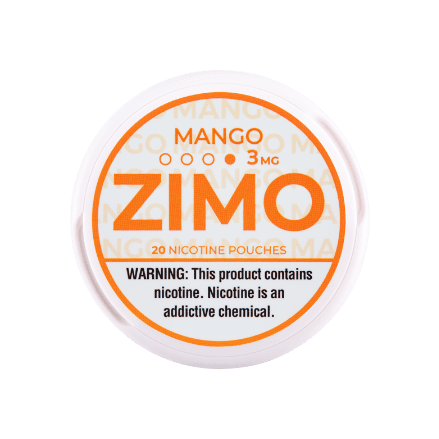 full packaging of zimo nicotine pouch