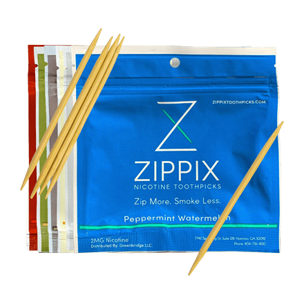 ZIPPIX nicotine toothpicks